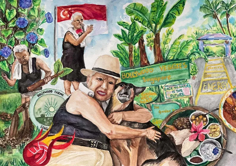 Cat B, Third Place: “Return to the Countryside” by Wang Duo