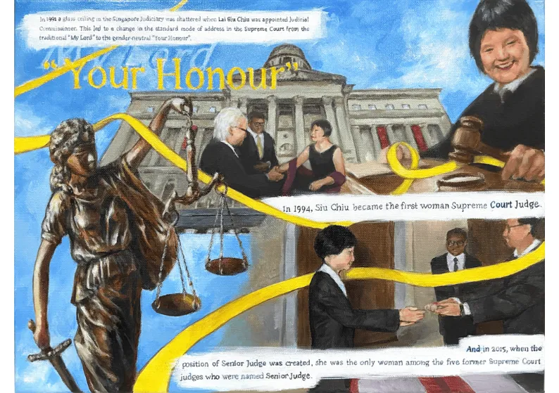 Cat C, Third Place: “Redefining the Bench” by Wee Hsin Shuen, Myra Jade