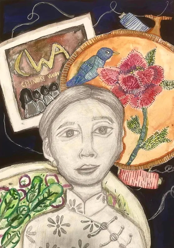 Cat A, Honourable Mention: “A woman’s independence” by Zhang Hanzhe, Abby