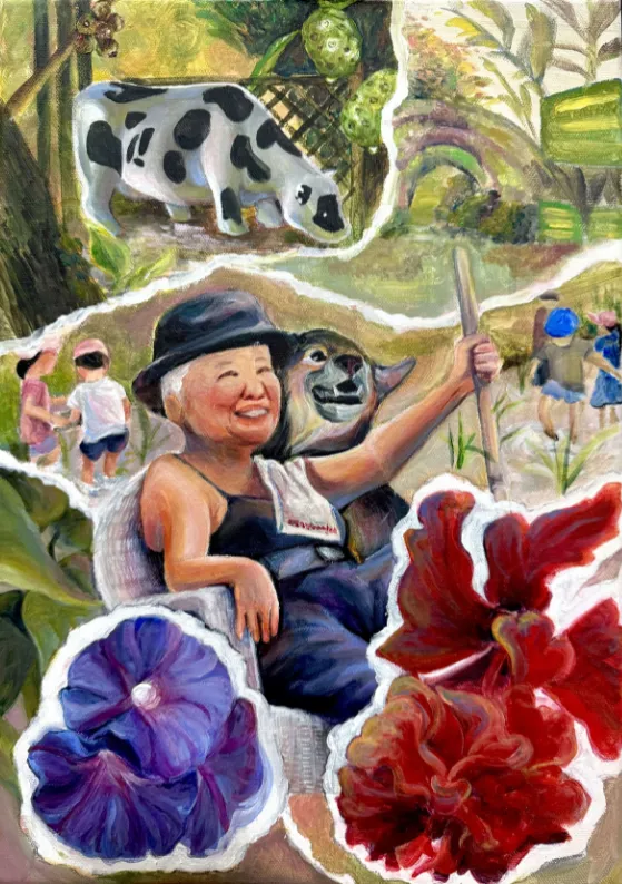 Cat C, Honourable Mention: “The Gentle Warrior” by Guan Yichen