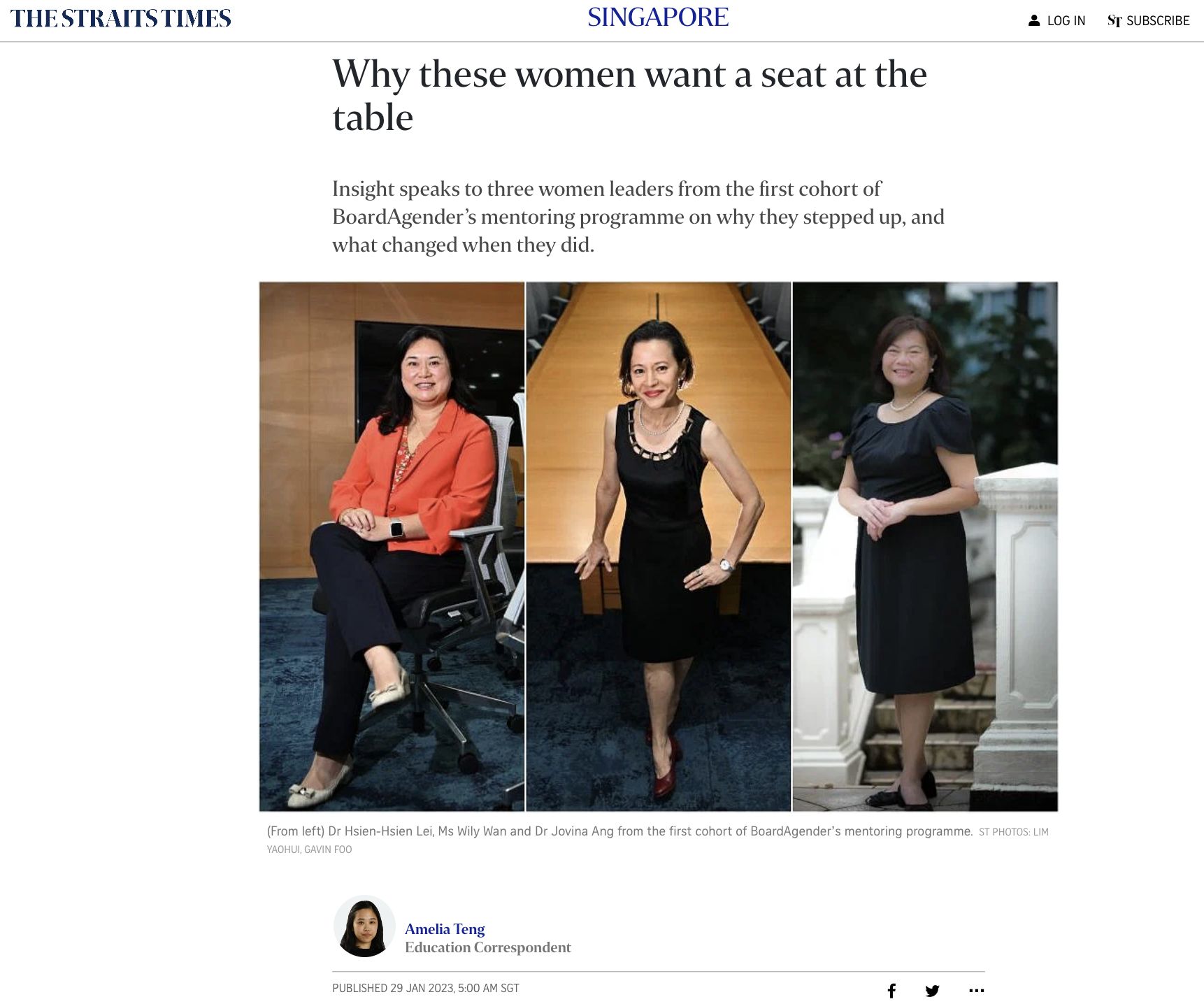 Why these women want a seat at the table