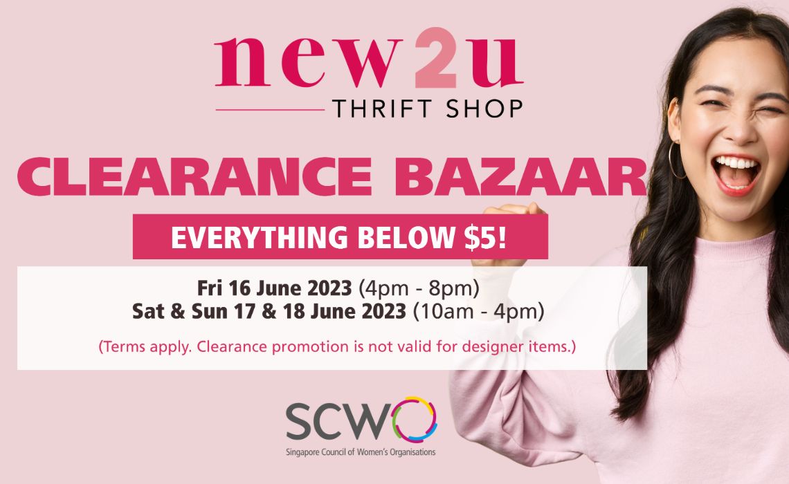 SCWO New2U Thrift Shop's CLEARANCE BAZAAR - SCWO