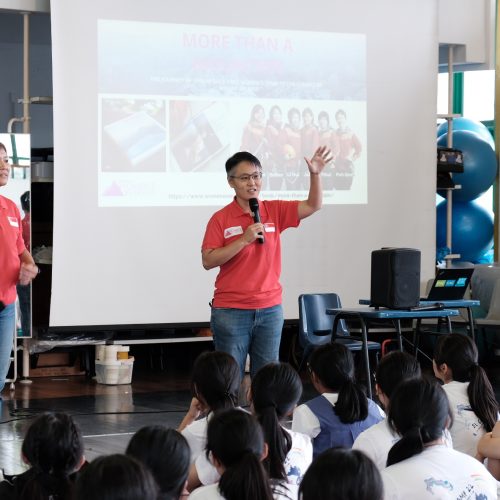 Project Awesome visits CHIJ Secondary School