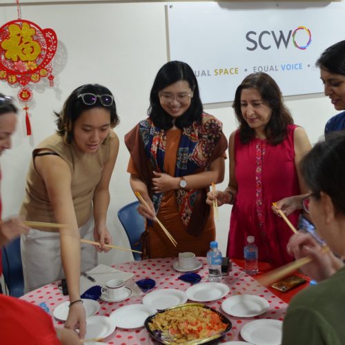 SCWO celebrates Lunar New Year 2023  with Lo Hei and Presidents’ Forum